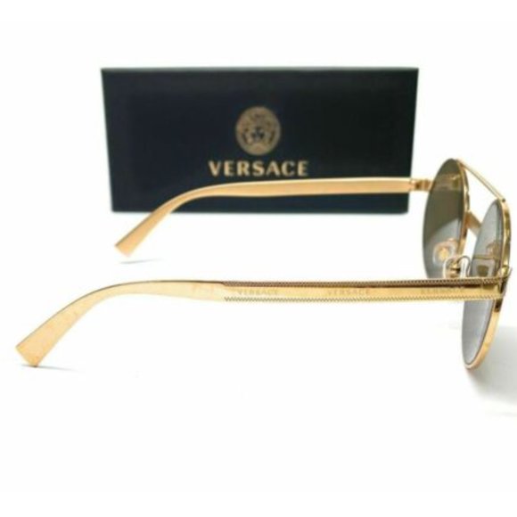 Versace Women\'s Gold Pillow Sunglasses!